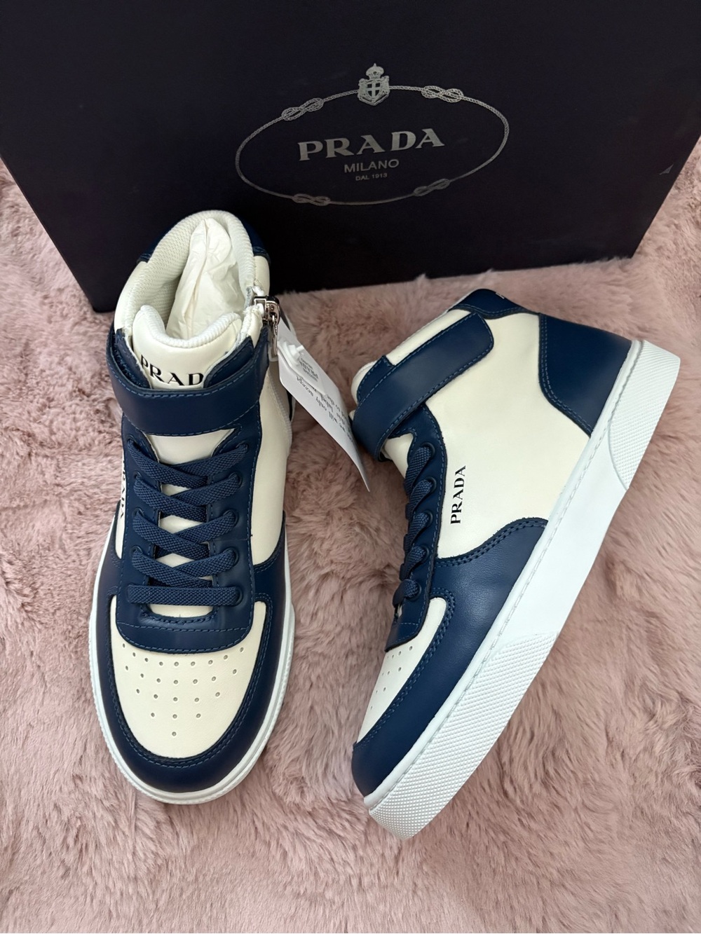 prada baby shoes vitello soft 37 size